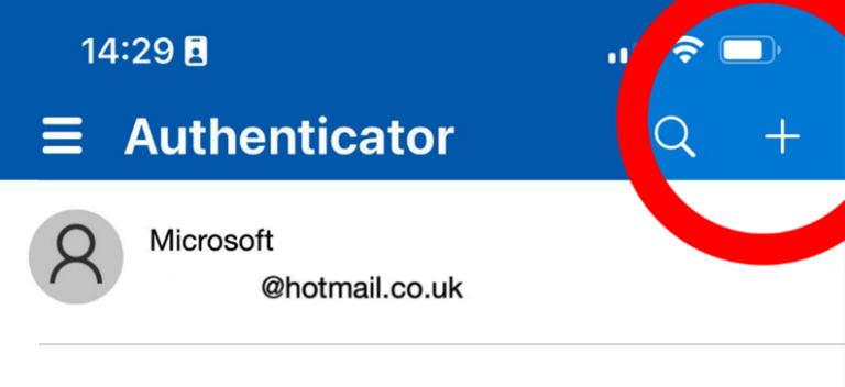Authenticator App QR